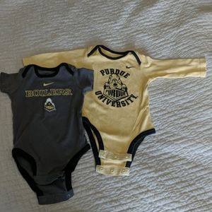Purdue Boilermakers onesies
